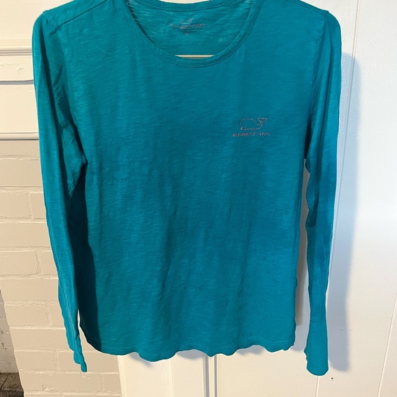 Teal and pink vineyard vines Long sleeve - Picture 1 of 5